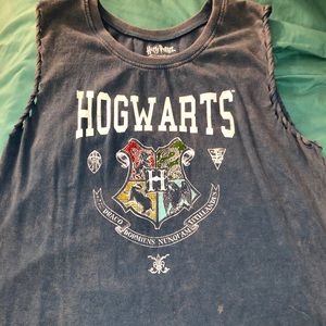 Acid Wash Harry Potter Tank